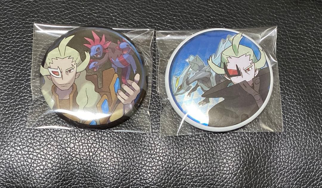 ポケモン　缶バッジ　ゲーチス