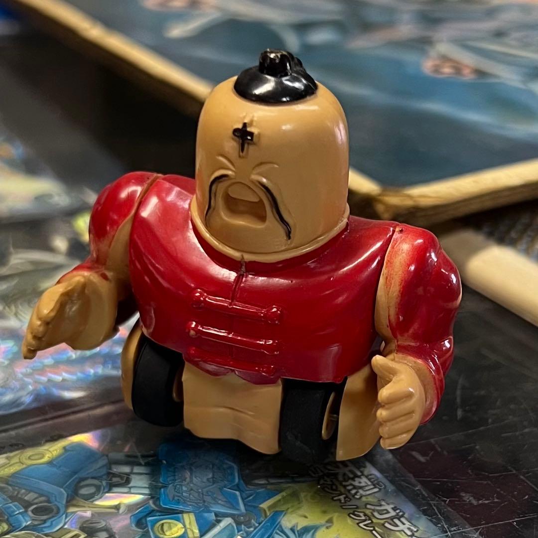 年代物 昭和レトロ ラーメンマン キン肉マン ローラー付き フィギュア