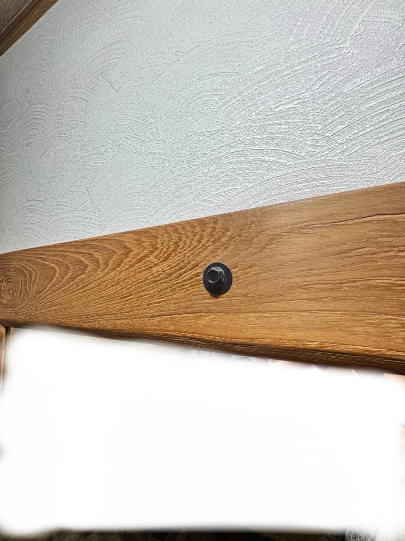 オールドチーク　ミラー　姿見　ヴィンテージ　インド　アンティーク　古材