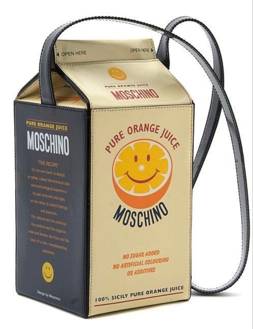 【新品未使用】MOSCHINO ジュースパック ショルダーバッグ
