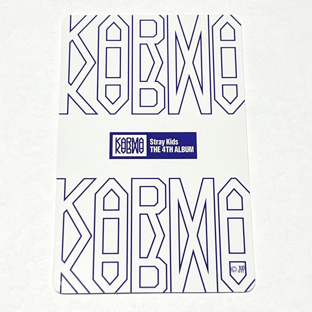 スキズ stray kids KARMA 特典 トレカ JYP JAPAN ハン