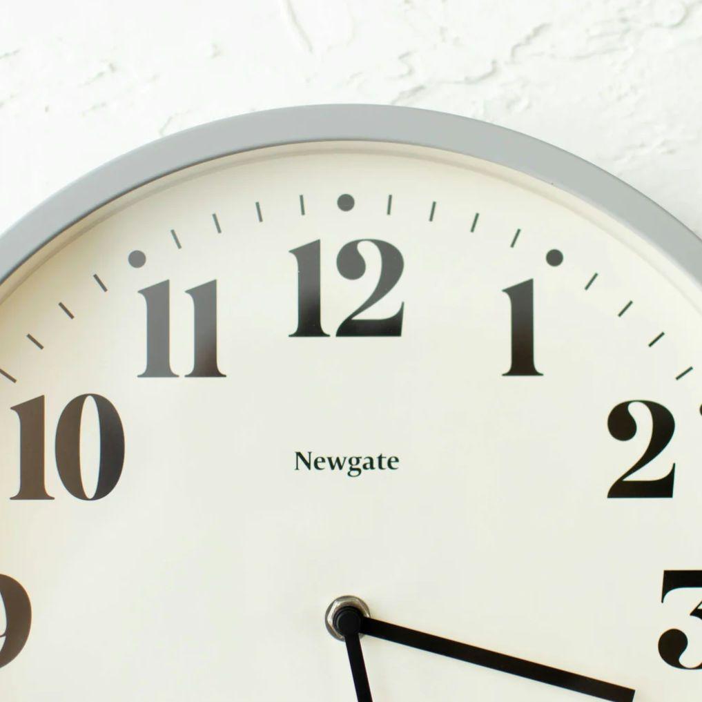NEWGATE 時計 Number Four Wall Clock グレー