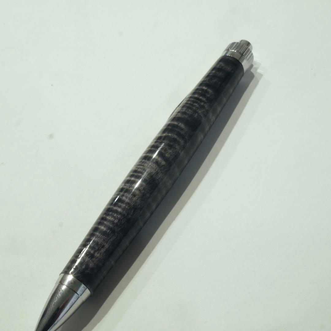 木軸ペン　ラッカー仕上げ　楽器　ギター　極上杢