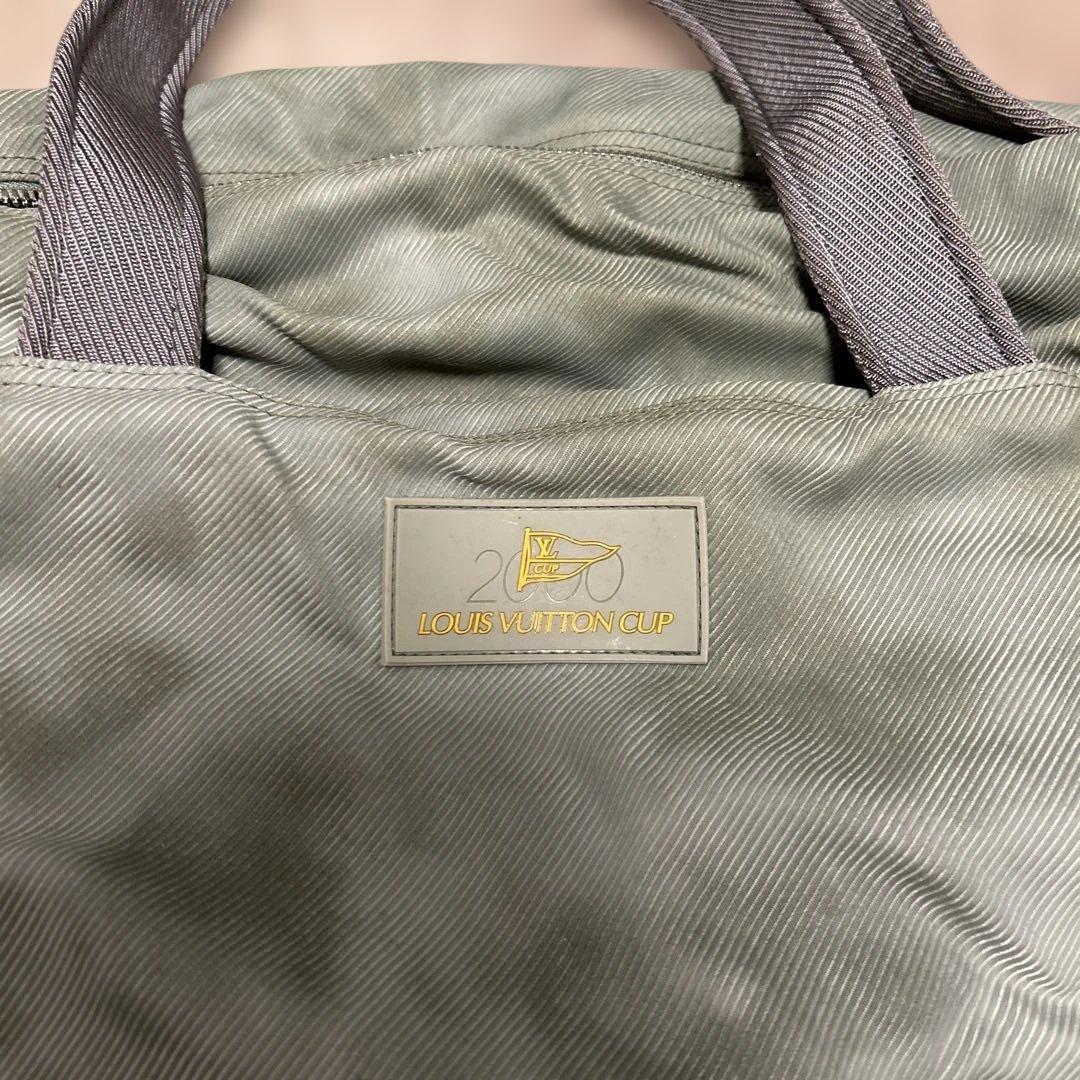 LOUIS VUITTON CUP ルイヴィトン　ボストンバッグ グレー