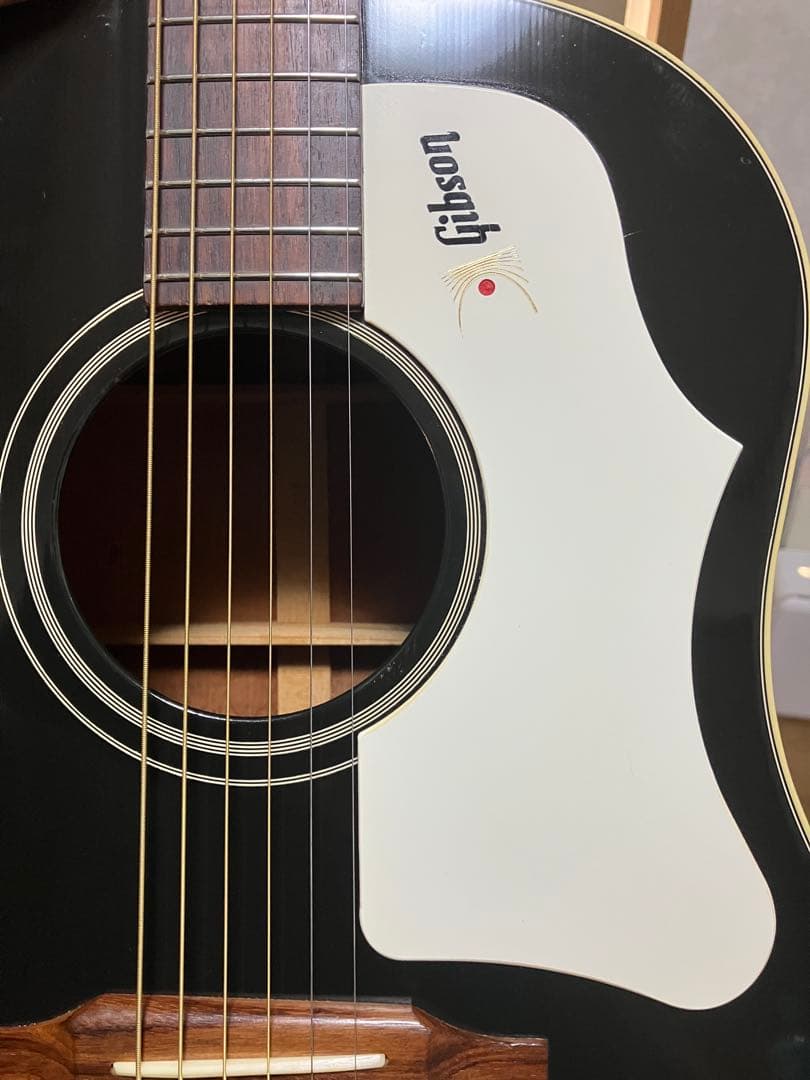 【2013年製】Gibson J45 エボニー 鳴り抜群　ギブソン　固定サドル