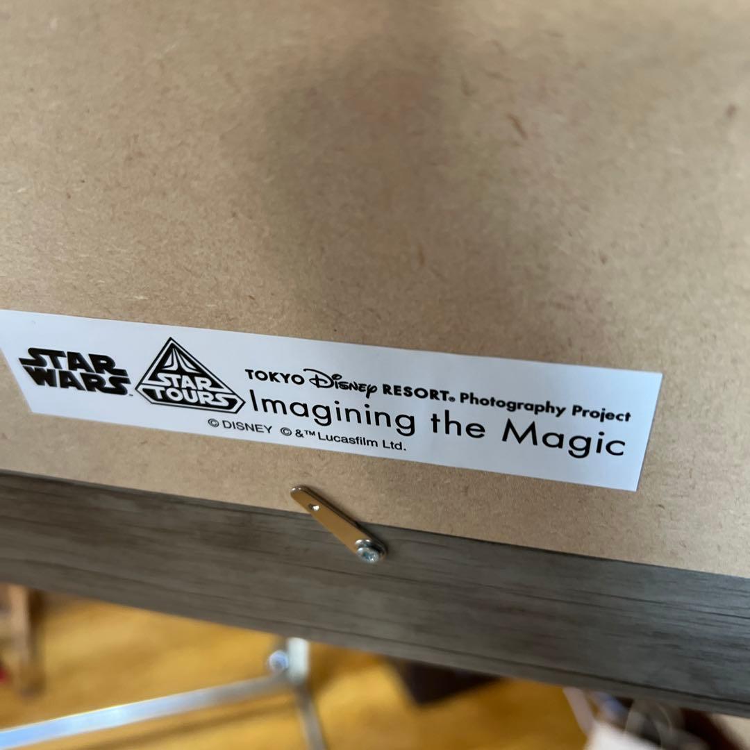 スターウォーズ　絵画　r2d2 ディズニーシー　2017年製　C3PO R2D2