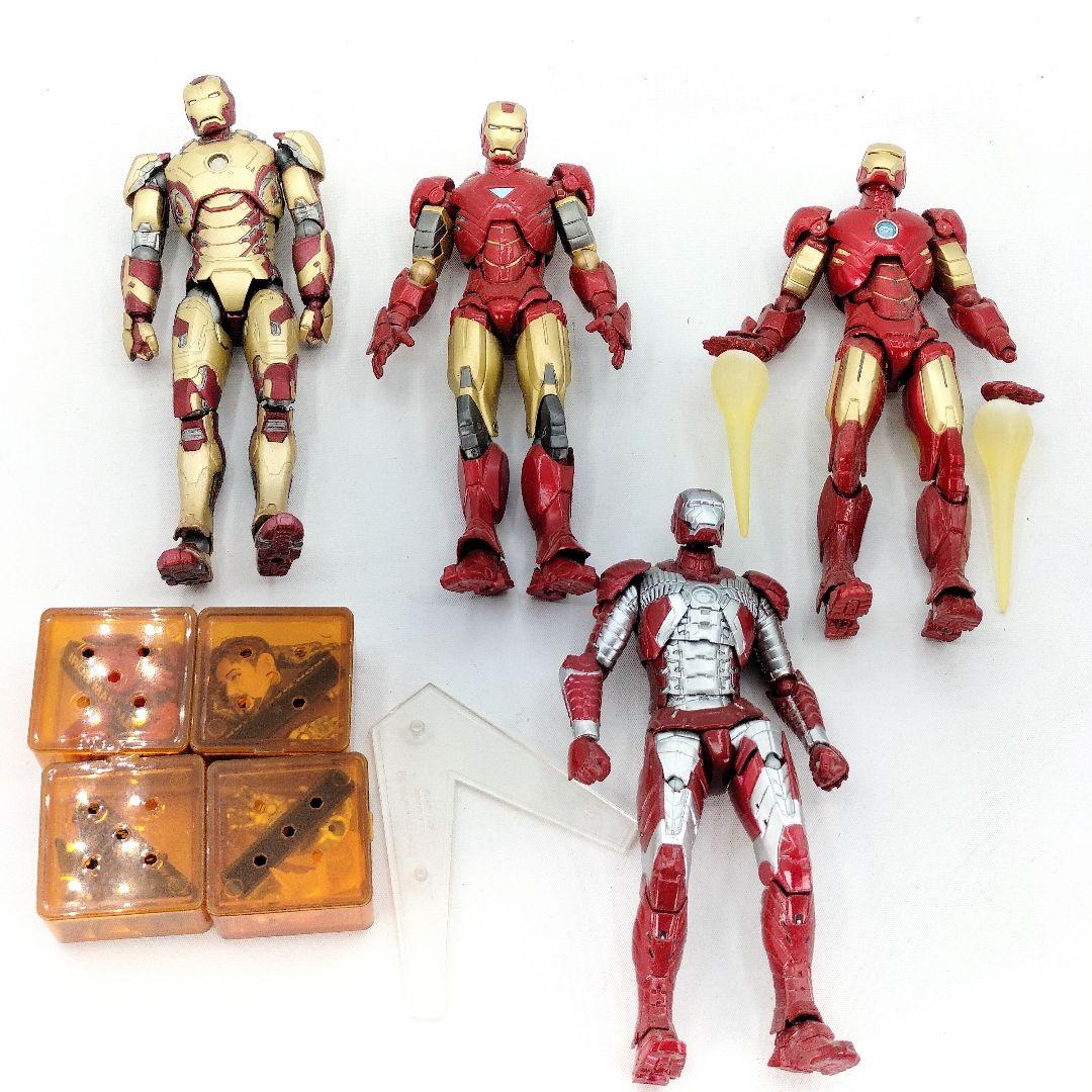 特撮リボルテック アイアンマン IRONMAN フィギュア 4種セット