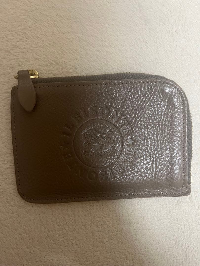 【IL BISONTE】 ケース【グレー】