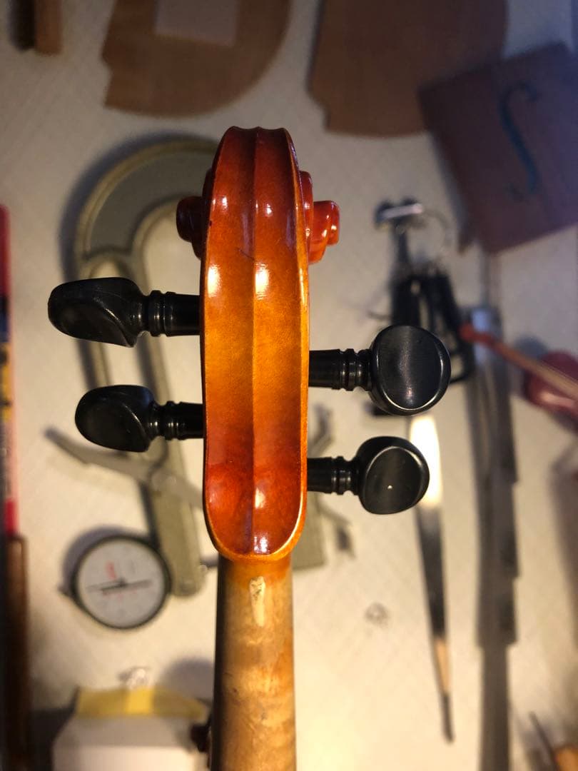 【駒&魂柱調整済】Suzuki分数バイオリンNo280 1/16 1991