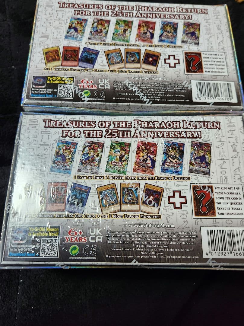 遊戯王【EU版】レジェンダリーコレクション 25th未開封 2box