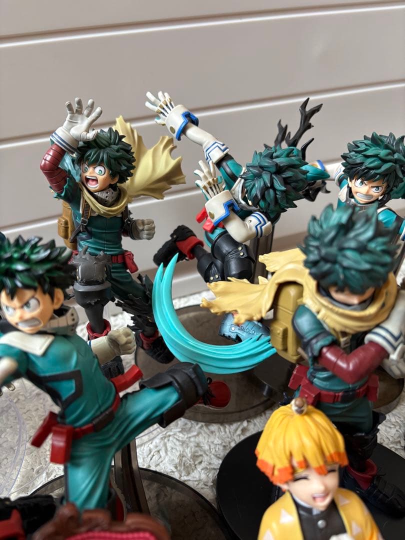 プライズ 一番くじ フィギュア まとめ売り ヒロアカ 緑谷出久 我妻善逸 コナン