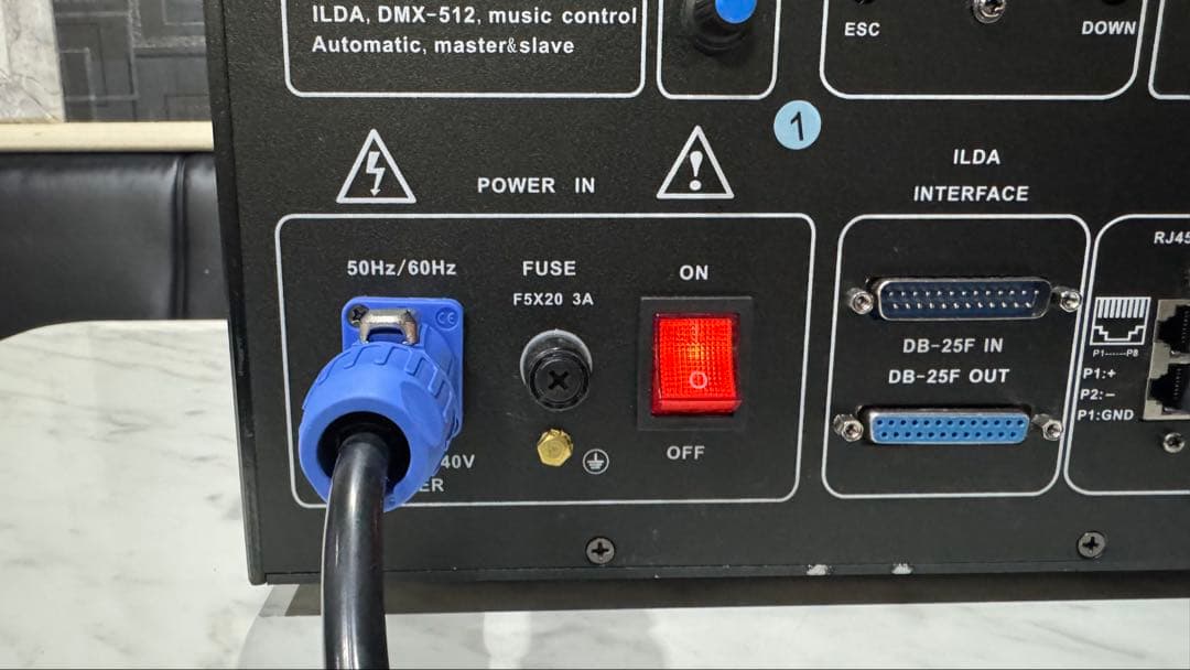 【未使用】RGBレーザー 3W DMX ILDA対応 業務用レーザー照明