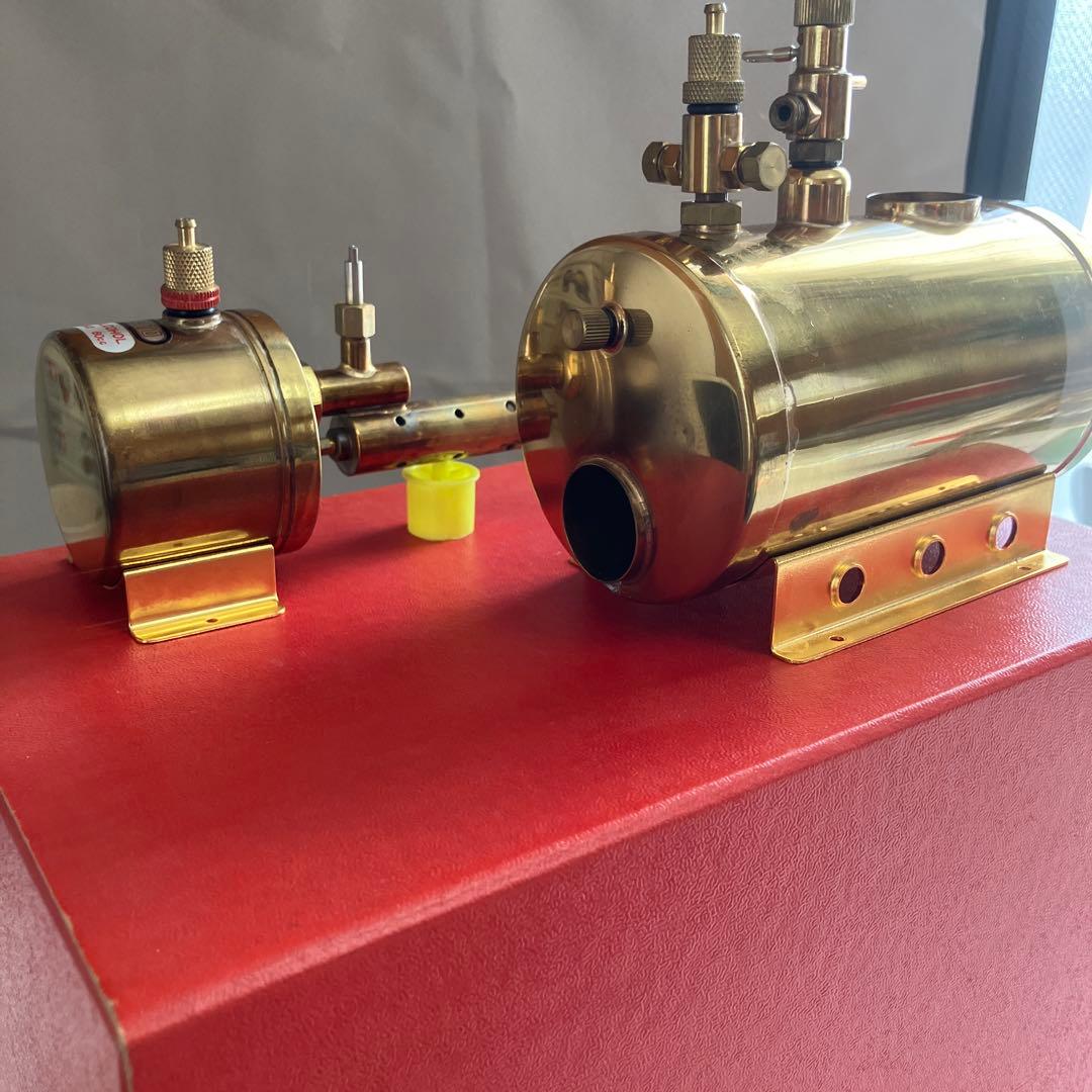 SAITO モデル スチーム エンジン T2DR & ボイラー B2E セット