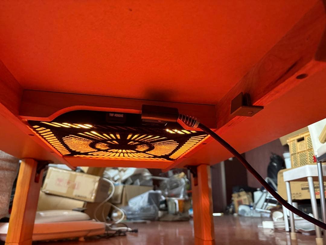 GY1115 YUASA 新和風こたつテーブル　YHF-HD604E