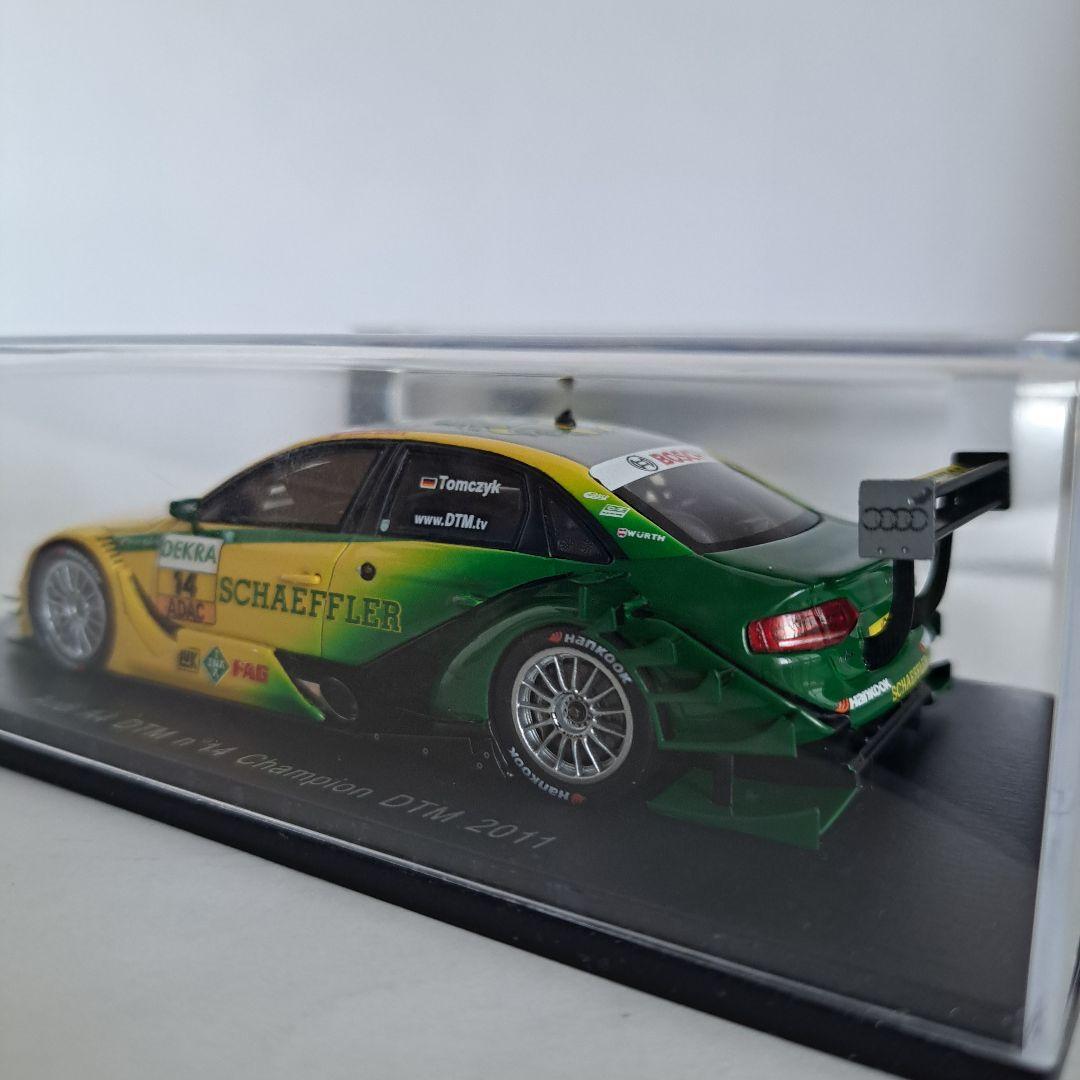 スパークモデル アウディ A4 DTM チャンピオン 2011 スパーク
