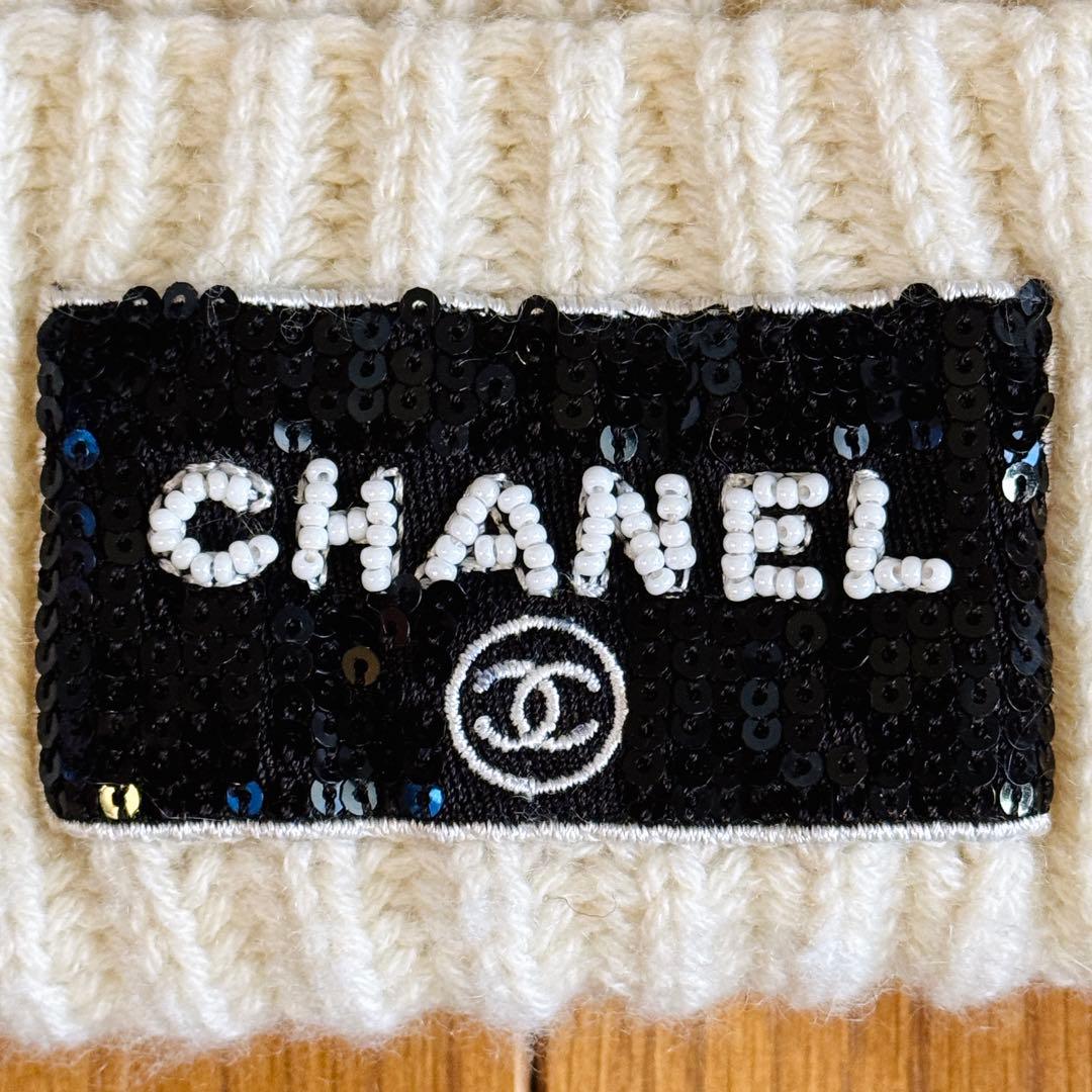 23AW CHANEL シャネル カシミヤ beanieビーニー ニットキャップ