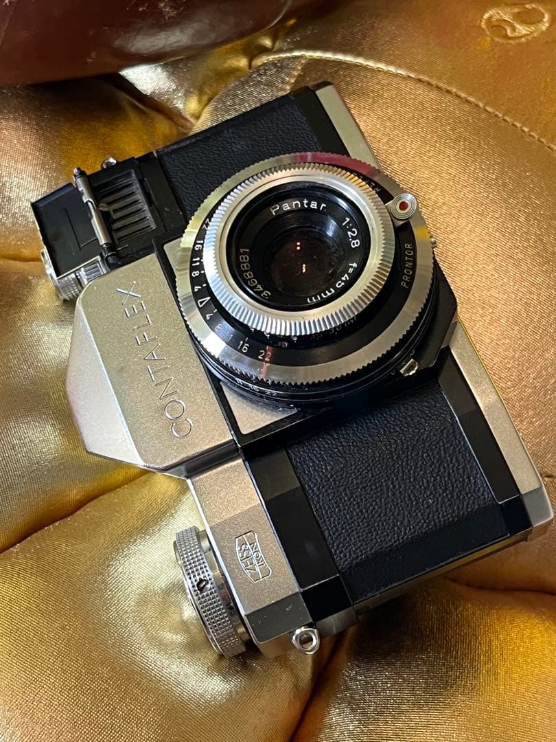 Zeiss Ikon Contaflex 初期型 Pantar45mm付 動作品