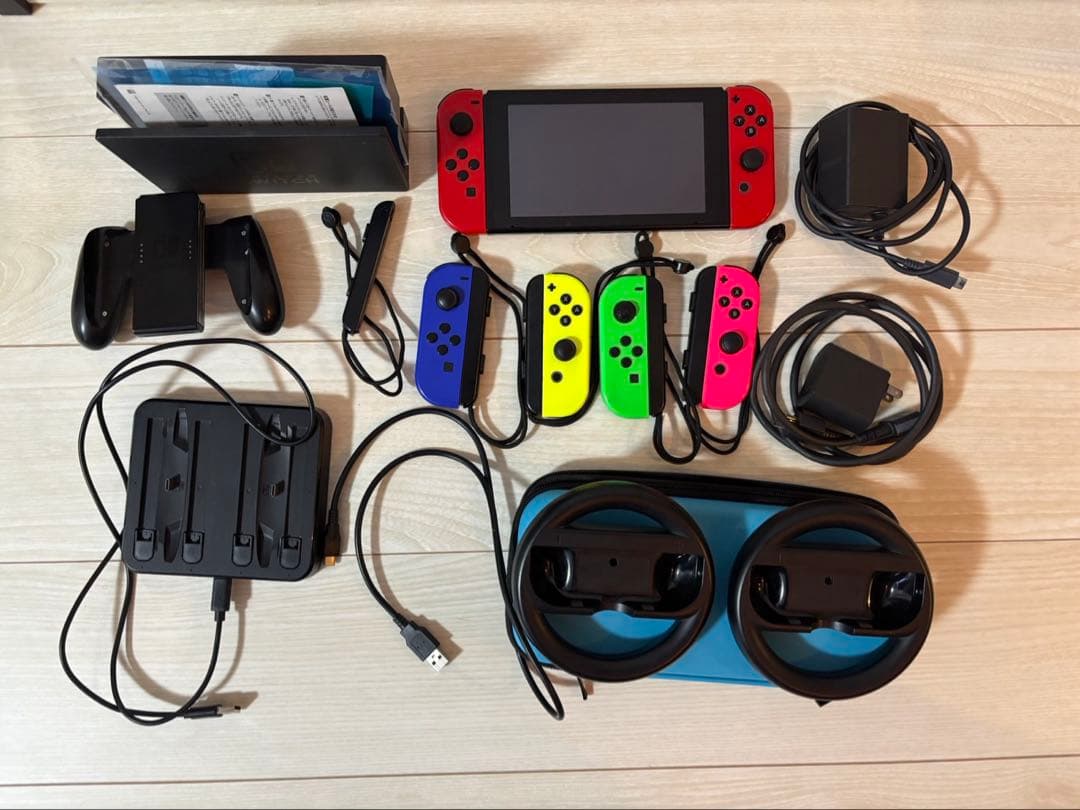 NintendoSwitch 本体+Joy-Con＋付属品一式