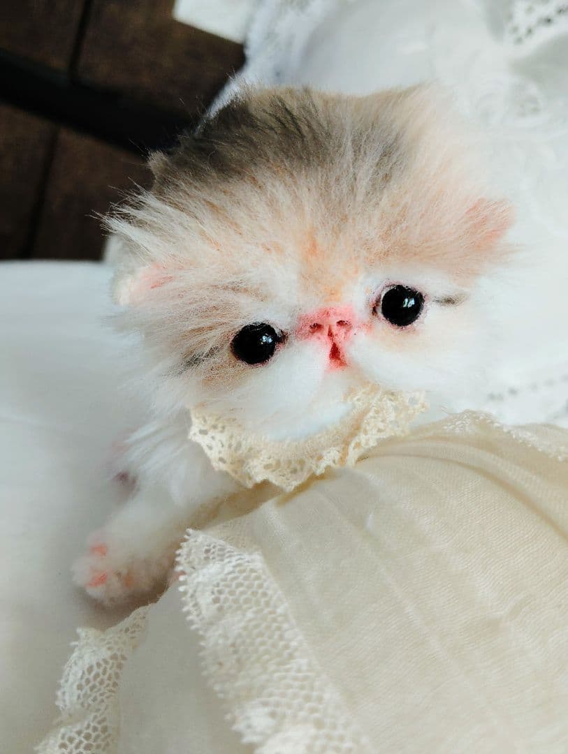 ママ募集❤くりくりオメメ♡ちっちゃな子猫ちゃん♡アートドール♡ぬいぐるみ♡