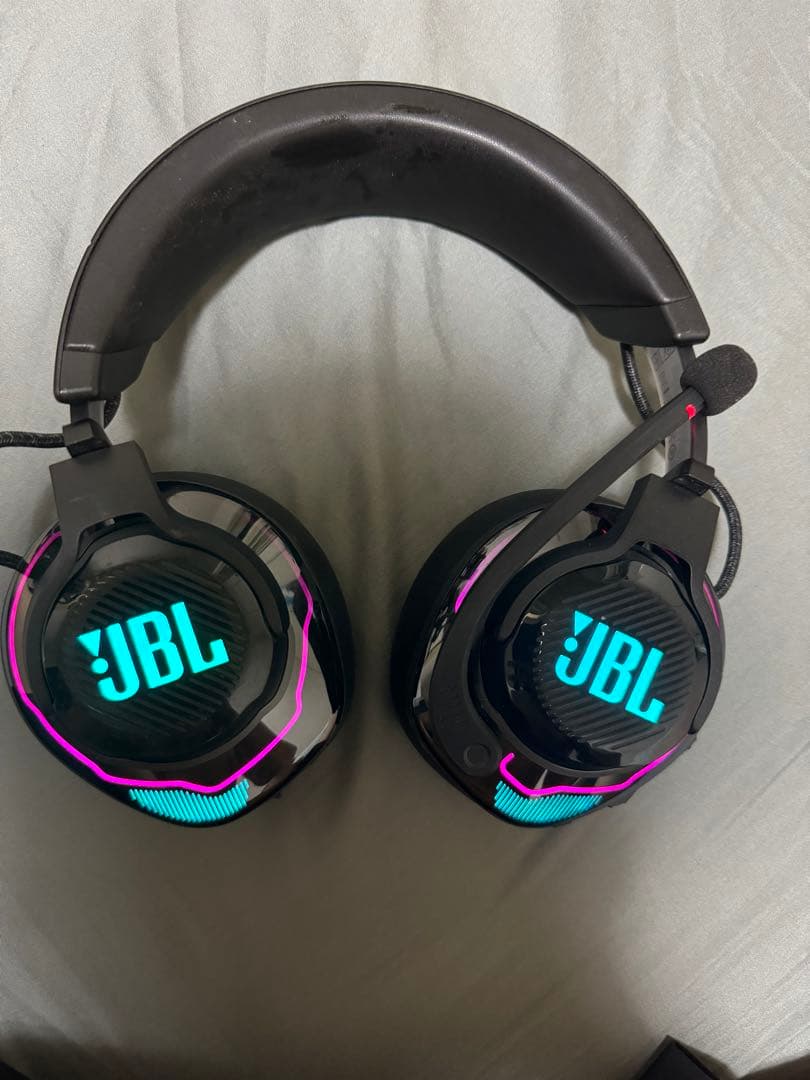 JBL ゲーミングヘッド LED BLUETOOTH QUANTUM910 美品
