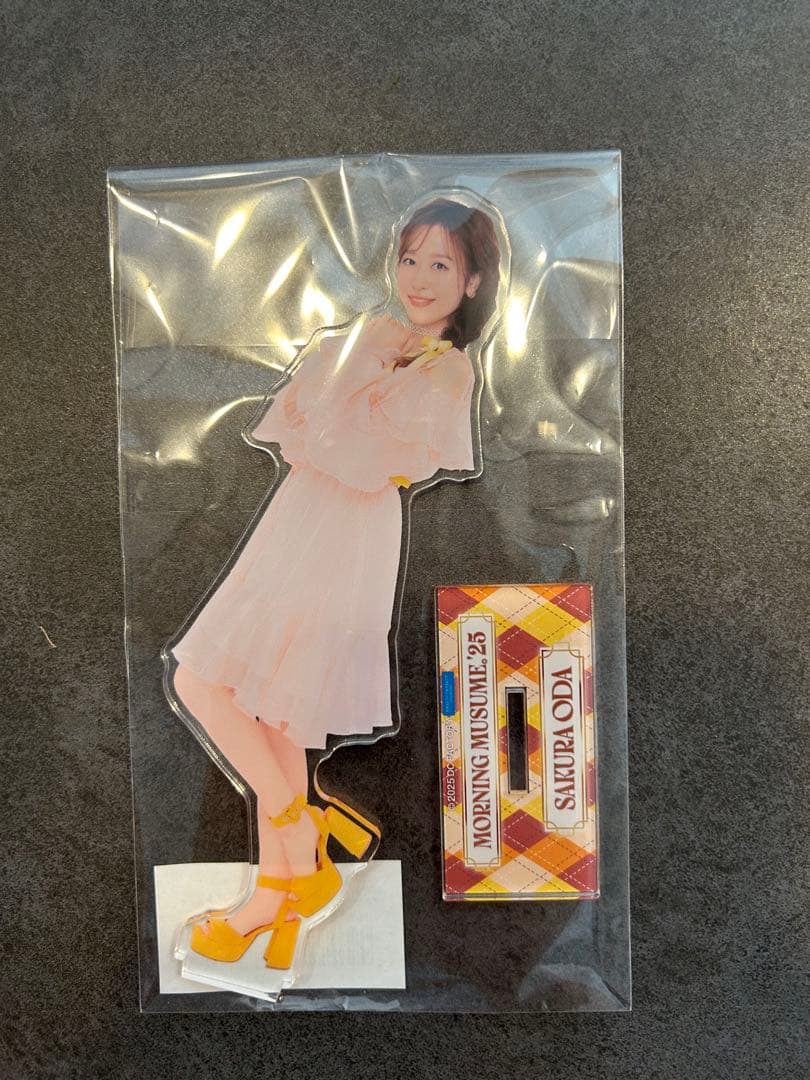 モーニング娘。25 小田さくら　モバガチャ　BIGアクリルスタンドSR
