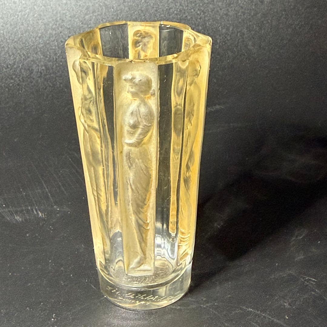 ふ*子様 ルネ・ラリック　6人の肖像 ゴブレット　ガラス　工芸品　アンティーク