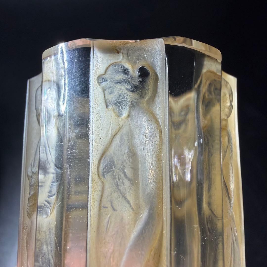 ふ*子様 ルネ・ラリック　6人の肖像 ゴブレット　ガラス　工芸品　アンティーク