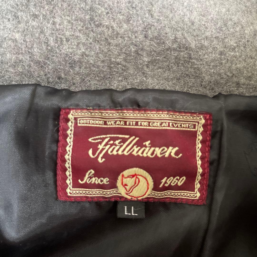 FJALLRAVEN ヴィンテージフード付、ウールアノラック　LLサイズ
