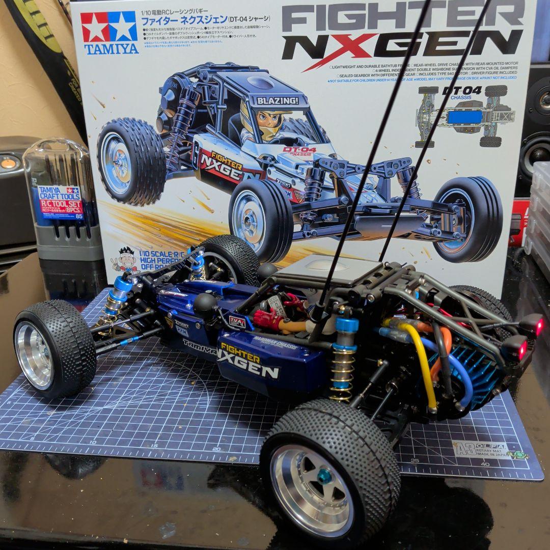 タミヤ DT04 ファイターネクスジェン 匠カスタム ブラシレスセット⑧