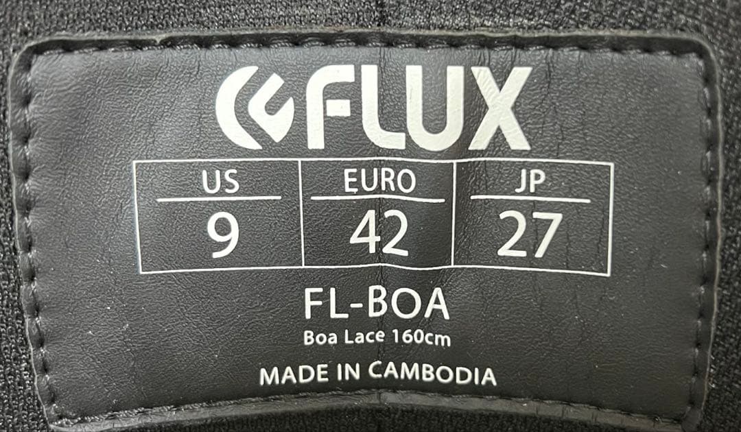 【即日発送】FLUX スノボブーツ FL-BOA エフエルボア 27.0cm