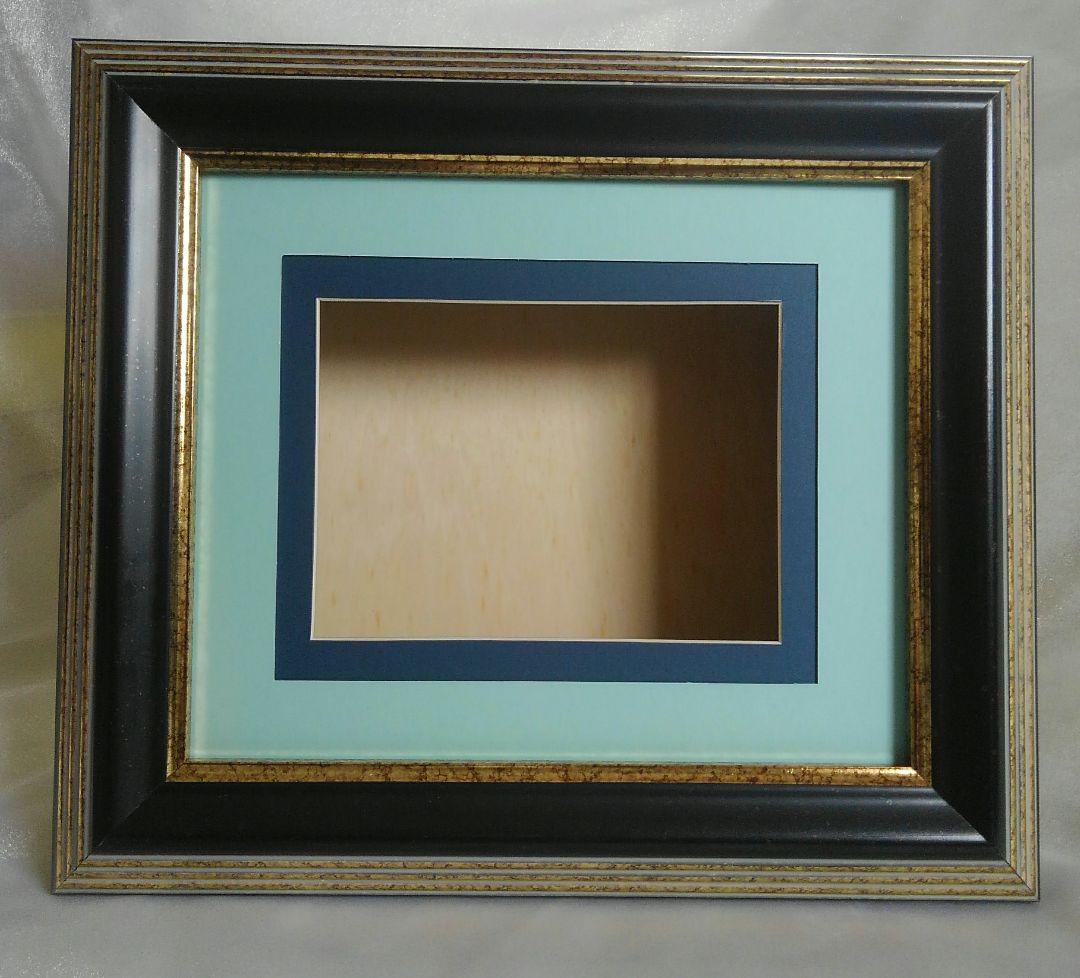 3AP用　超厚額 　黒 　ブルーマット　No.60245　シャドーボックス