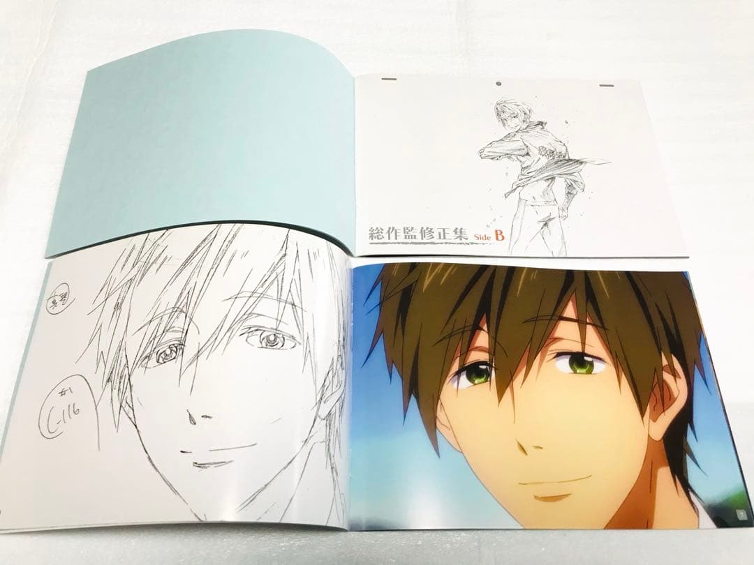 ◎西屋太志◎Free!総作監修正集＆総作画監督修正集 七瀬遙 松岡凛 山崎宗介