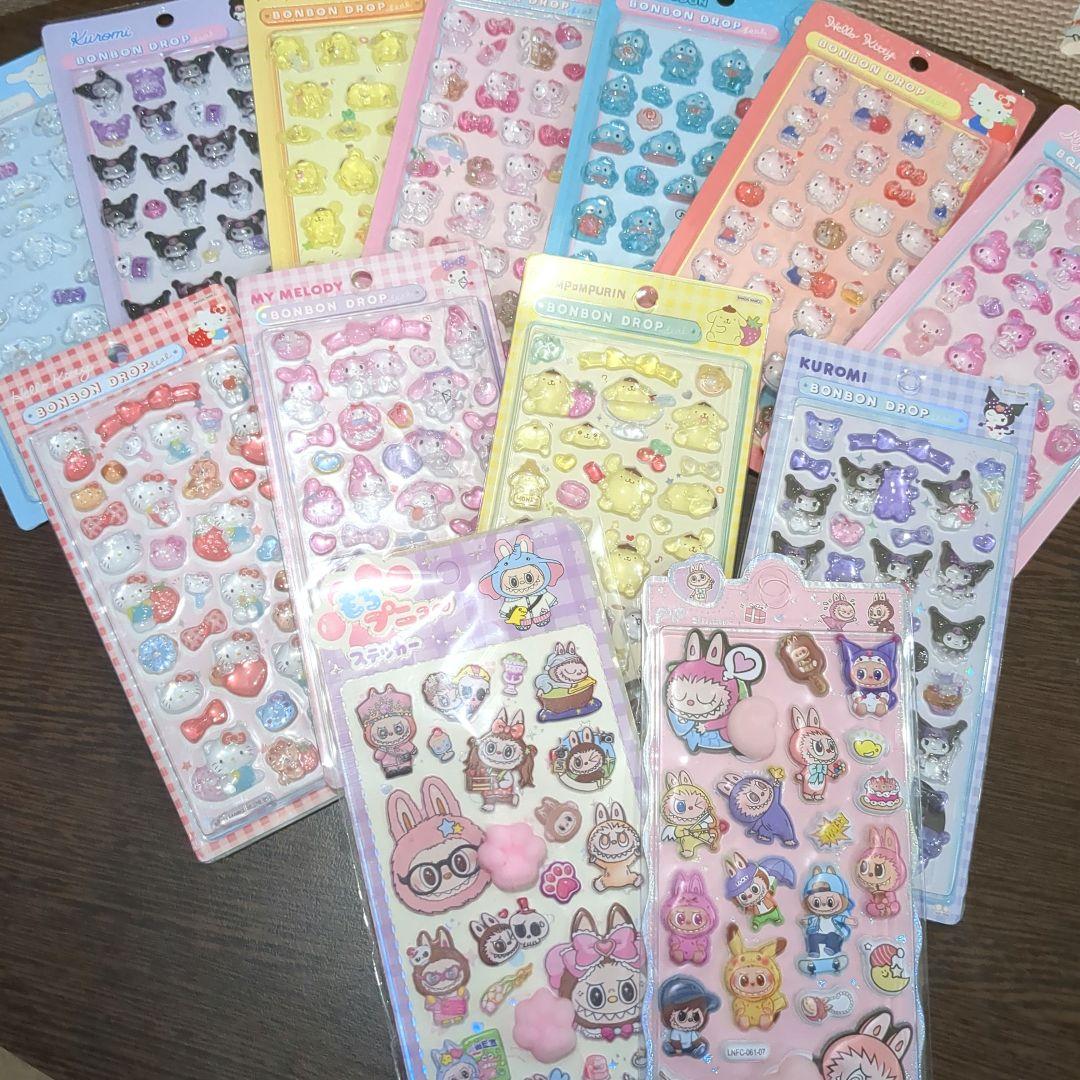 ボンボンドロップシール　サンリオ　らぶぶ