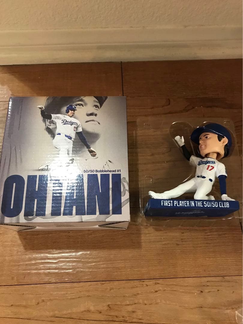 【現地入手】大谷翔平選手　50/50 ボブルヘッド