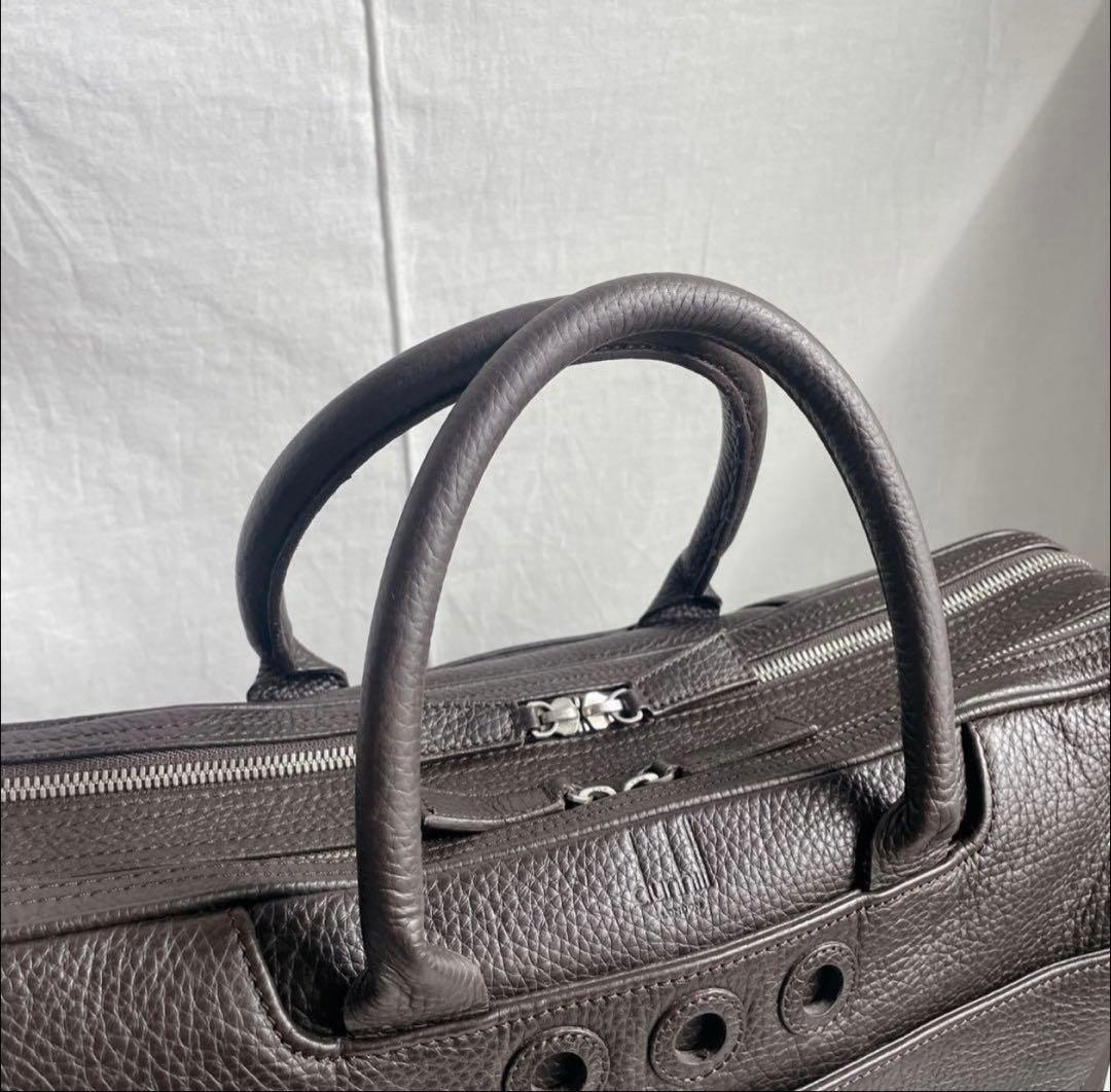 クッションが入っているのでPCも安心‼️ ダンヒル　手提げ　ビジネス