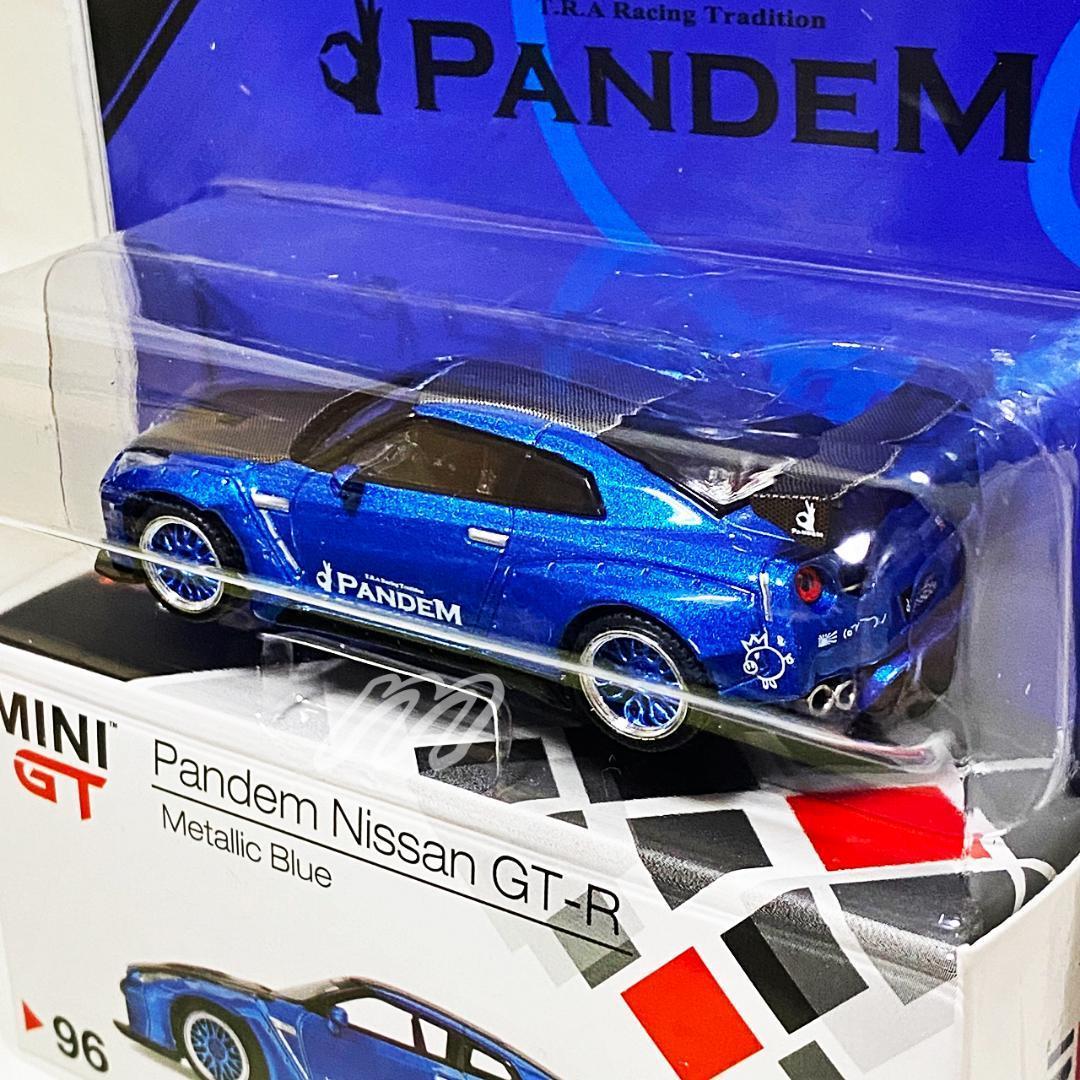 トイザらス限定 MINI GT Pandem GT-R R35 メタリックブルー