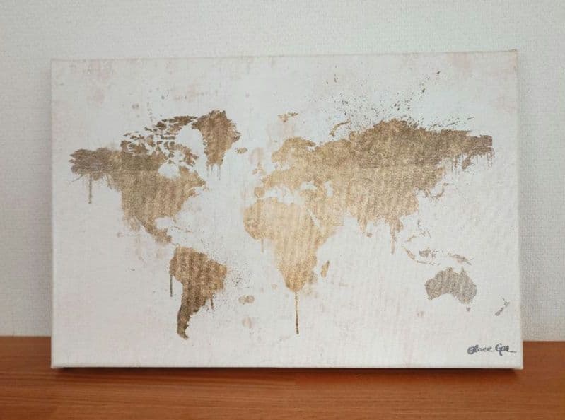 美品 オリバーガル Mapamundi White Gold