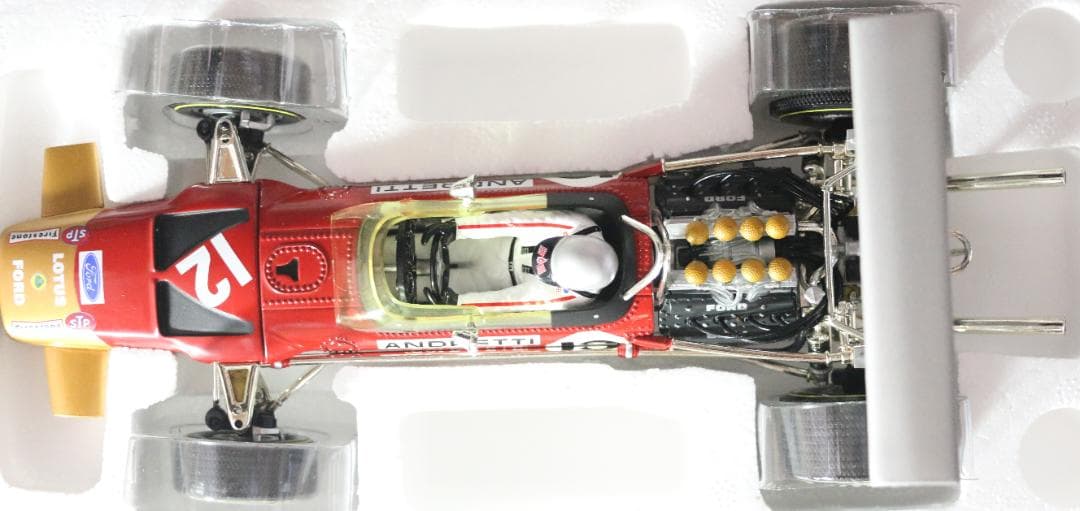 Quartzo１/１８ ロータス４９Ｂ　１９６８マリオ・アンドレッティ　中古品