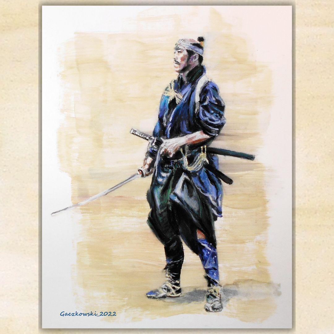 SAMURAI by レシェック ガチュコフスキ 絵画