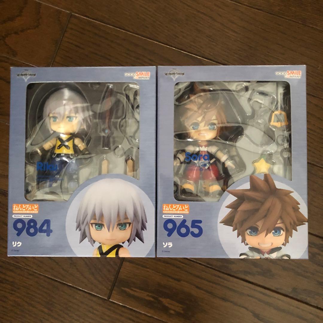 【値下不可】キングダムハーツ ねんどろいど フィギュア ソラ リク