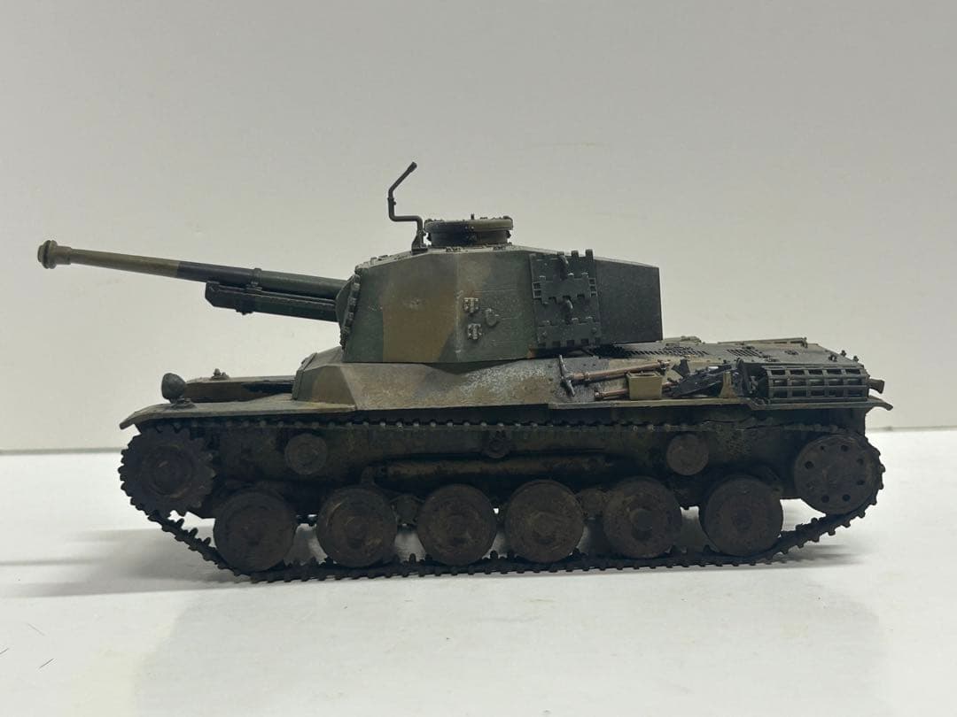 ファインモールド　1/35 三式中戦車　チヌ　完成品　模型　プラモデル　戦車