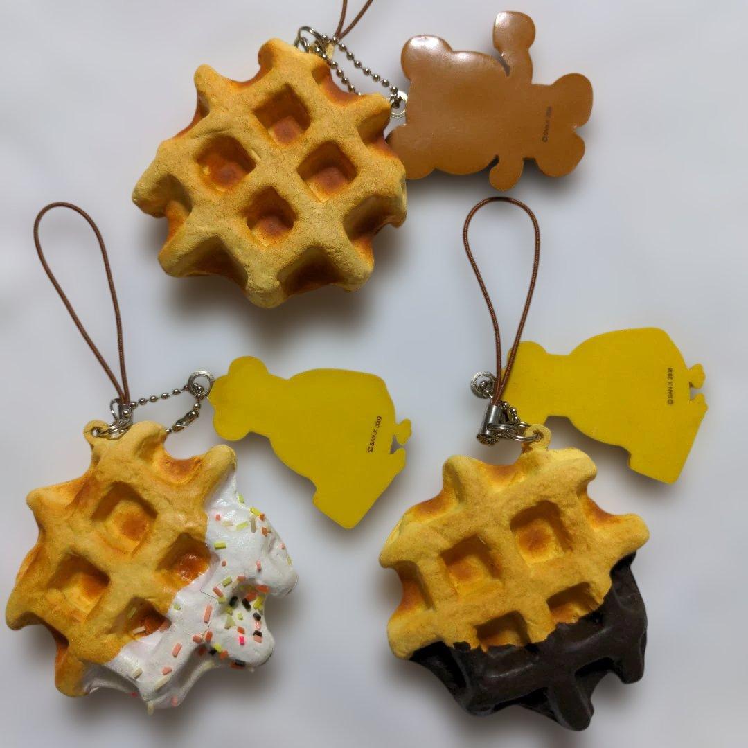 ラストセット　激レア　スクイーズ　ストラップ　Rilakkuma　ワッフル