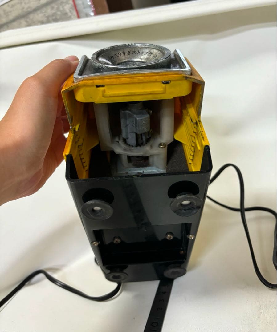 ナショナル　電気えんぴつケズリ　昭和家電　昭和レトロ　松下電器産業株式会社