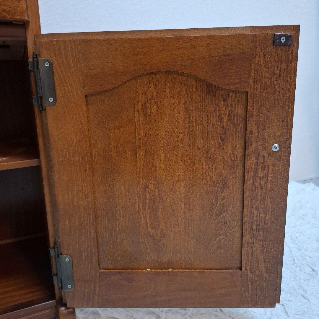 【美品】karimoku カリモク コロニアル 電話台 FAX台 サイドチェスト