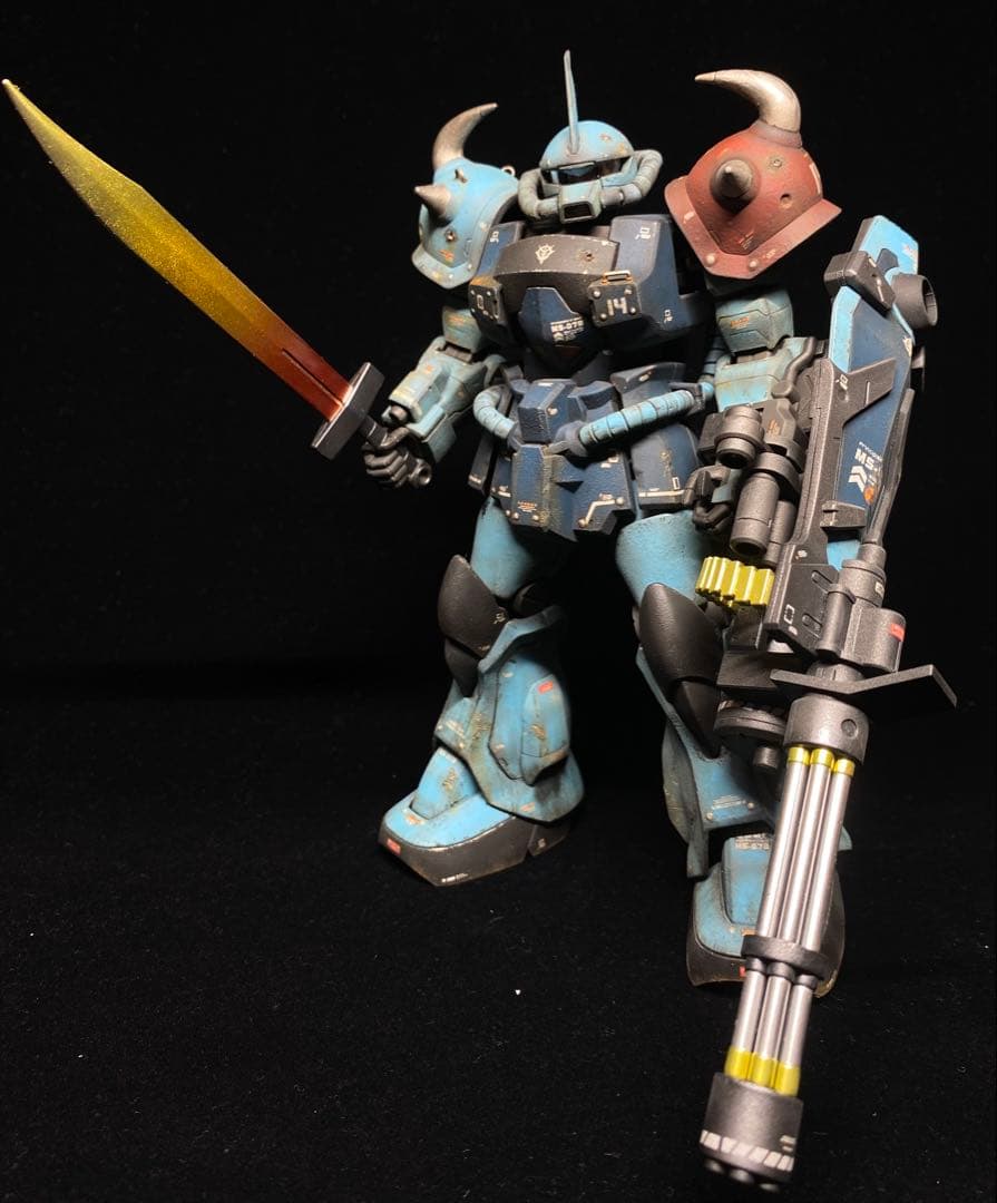 【ガンプラ完成品】　MG グフカスタム
