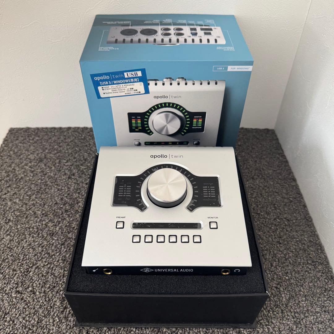 【ほぼ未使用】UA Apollo Twin USB DUO