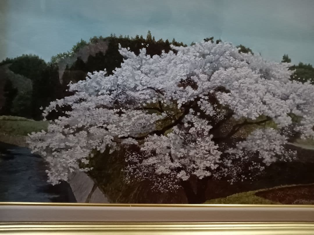 尤 勁東 (ヨウ ジンドン) 油彩画 「曙」 M10号