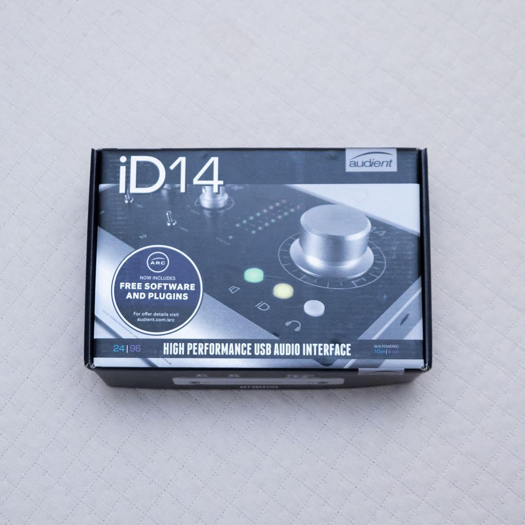 Audient ID14 ほぼ新品【店頭展示品】元箱•保証書付き