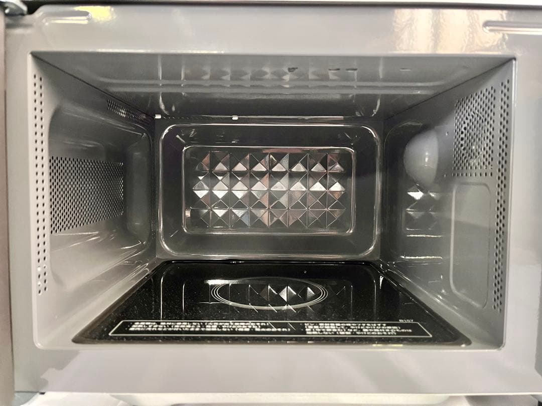 ②24年製　SHARP 単機能電子レンジ RE-TS174-B フラットタイプ