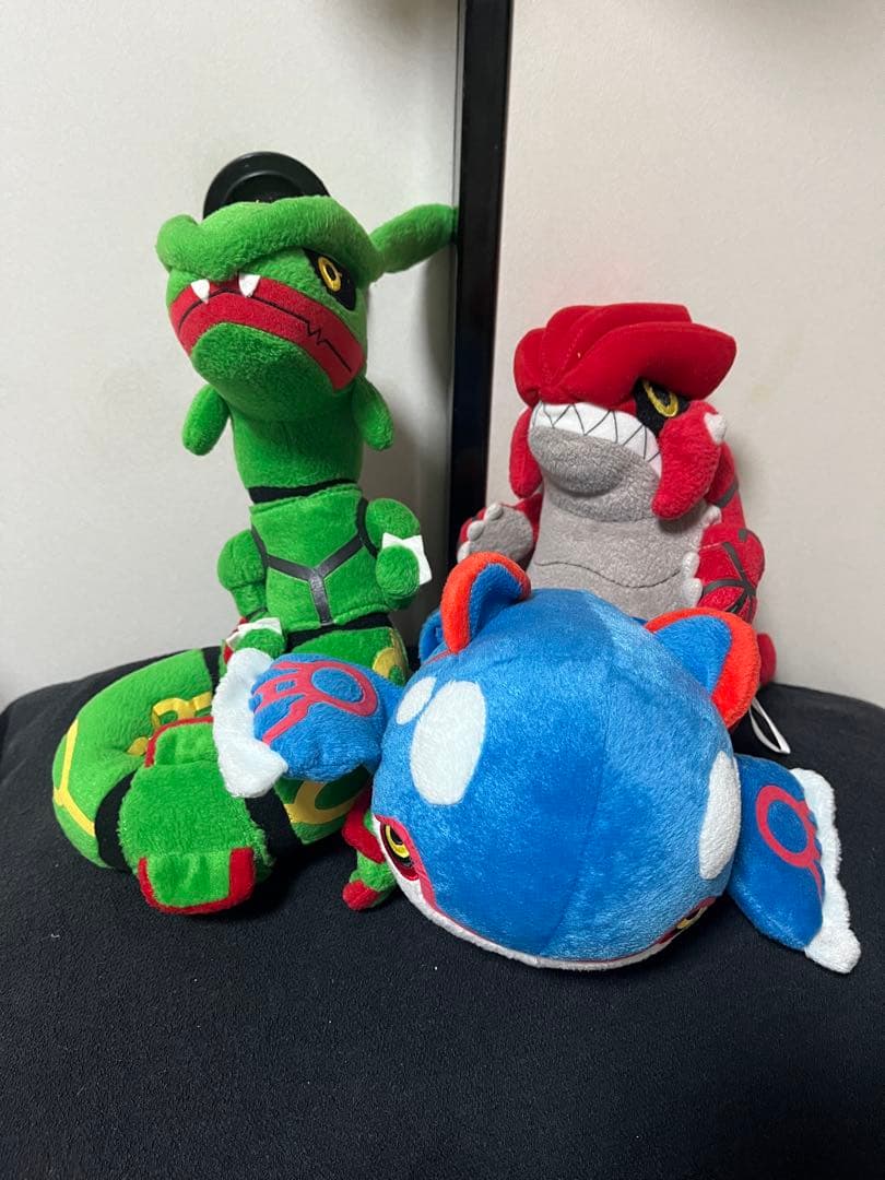 ポケモン　ポケドール　グラードン、カイオーガ、レックウザ　大　ぬいぐるみ